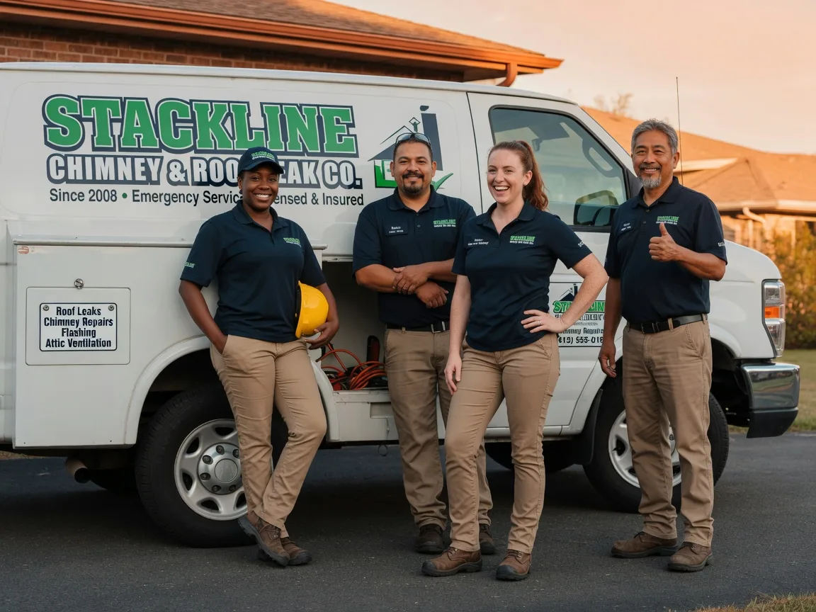 Chimney flashing repair company in Crystal, ND